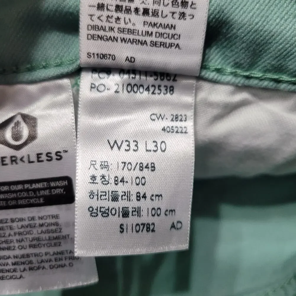 Levis ***inseam has